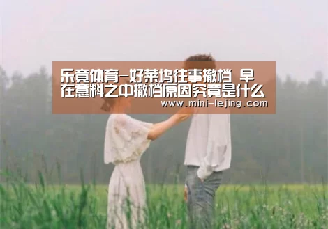 乐竟体育-好莱坞往事撤档 早在意料之中撤档原因究竟是什么呢